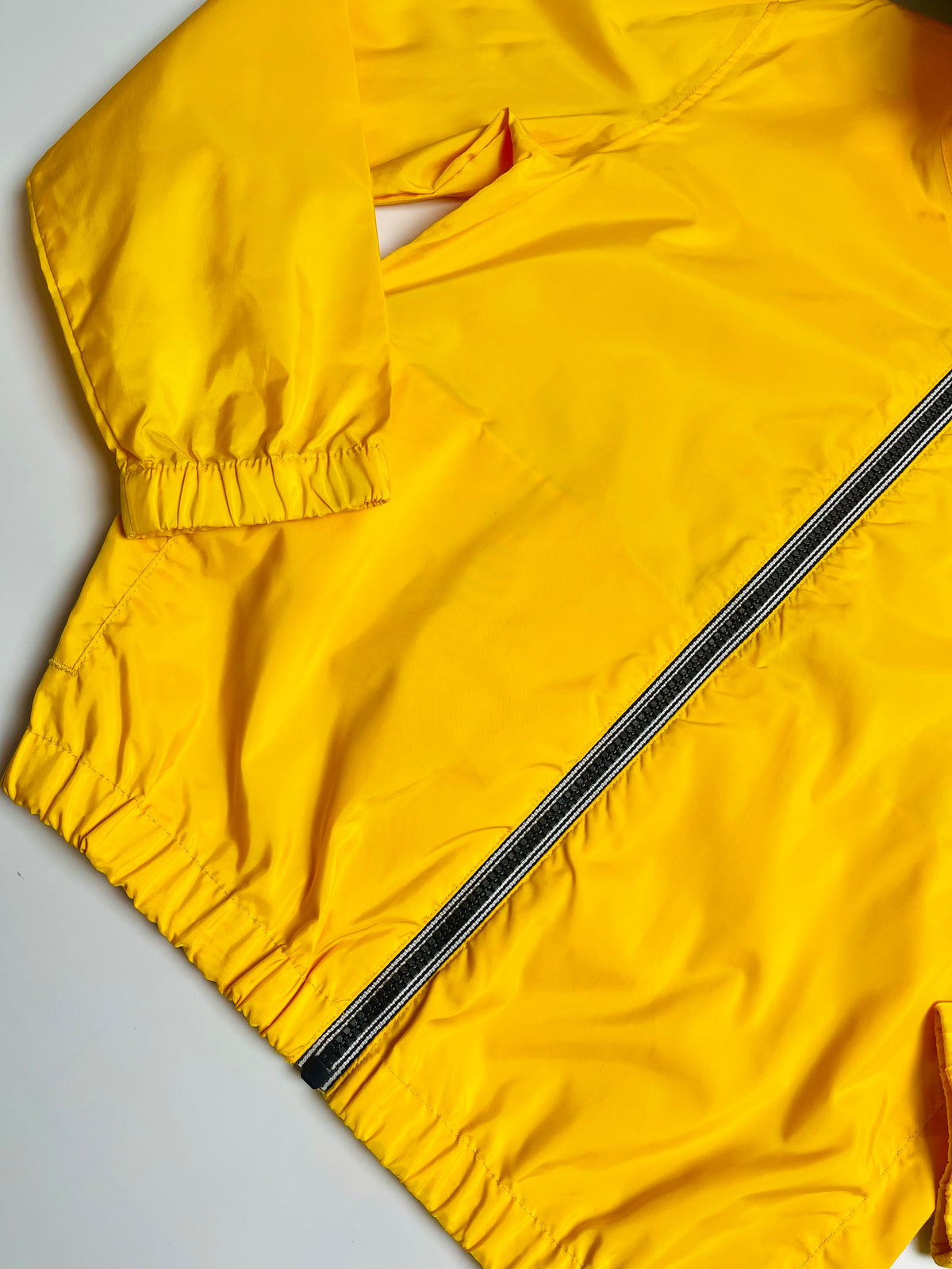 Petit Bateau Yellow Hooded Windbreaker Jacket | Kids