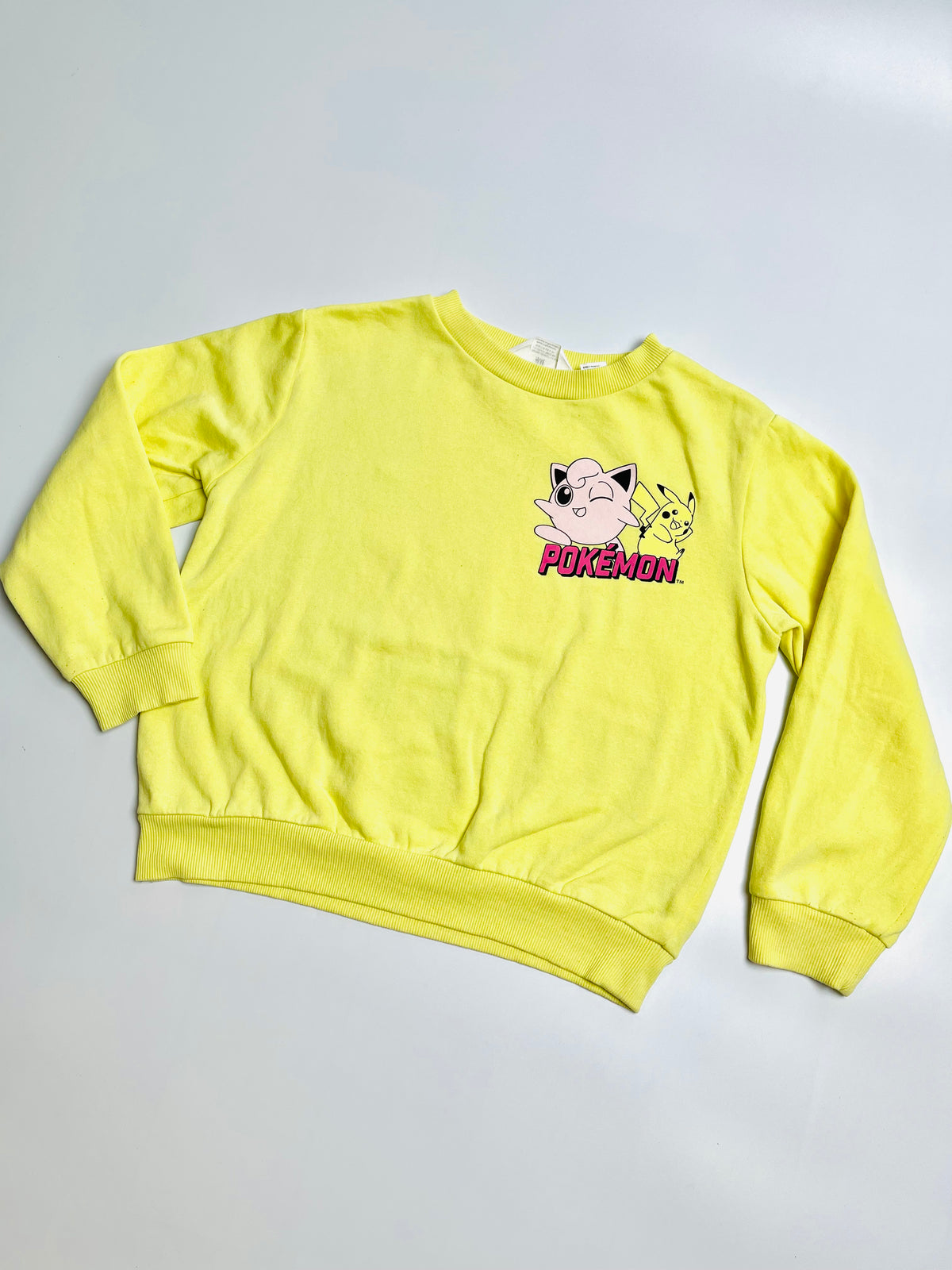 Pokémon Pikachu & Jigglypuff Sweatshirt – Yellow