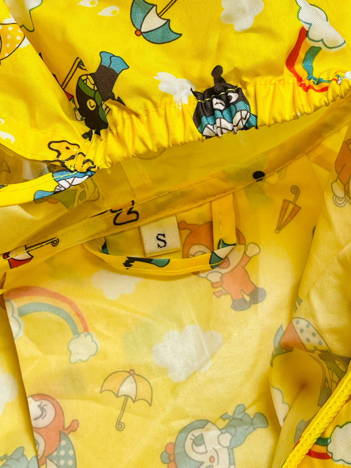 Anpanman Character Raincoat – Yellow