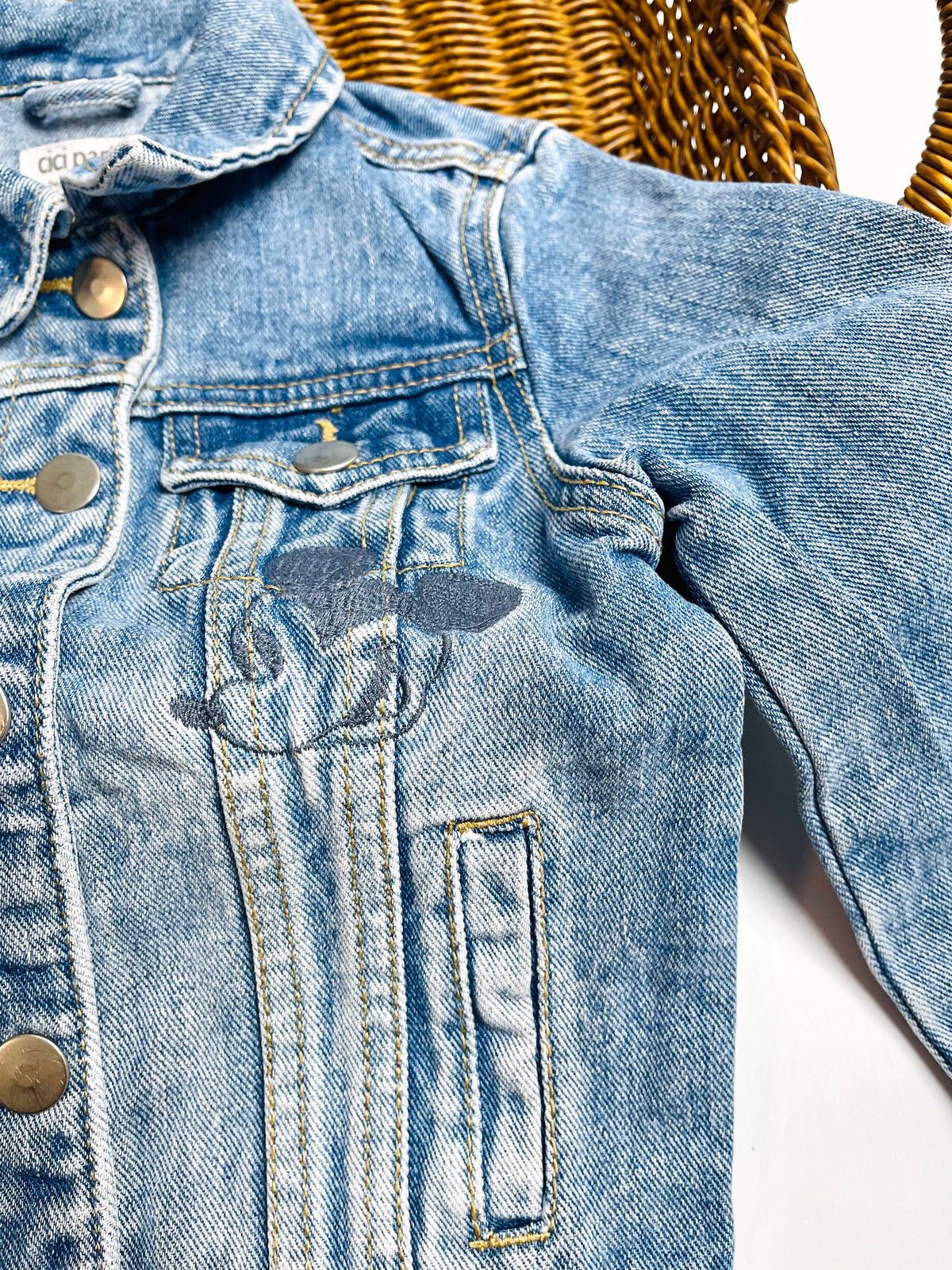 Cici Party Mickey Mouse Denim Jacket