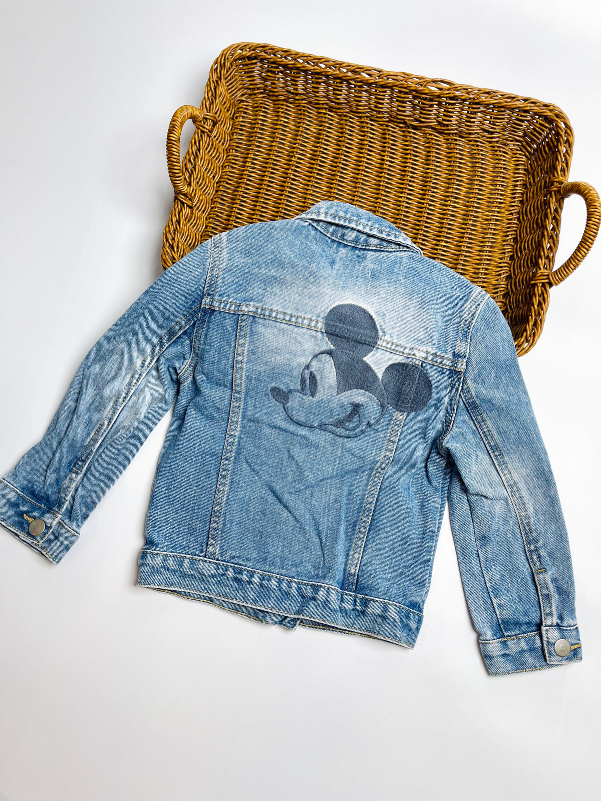 Cici Party Mickey Mouse Denim Jacket