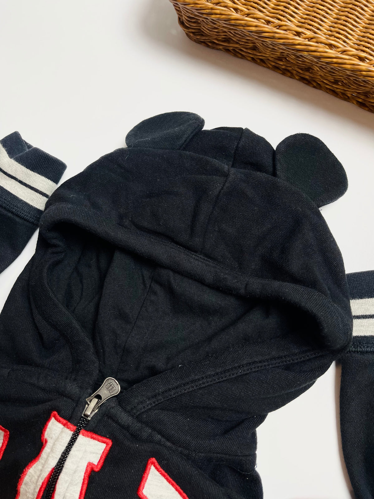 GAP x Disney Mickey Mouse Navy Zip-Up Hoodie | Kids