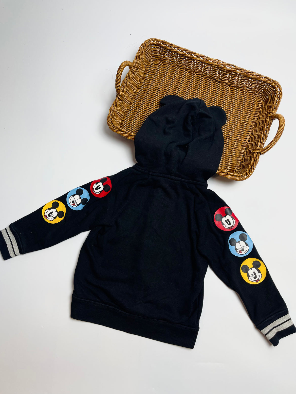 GAP x Disney Mickey Mouse Navy Zip-Up Hoodie | Kids