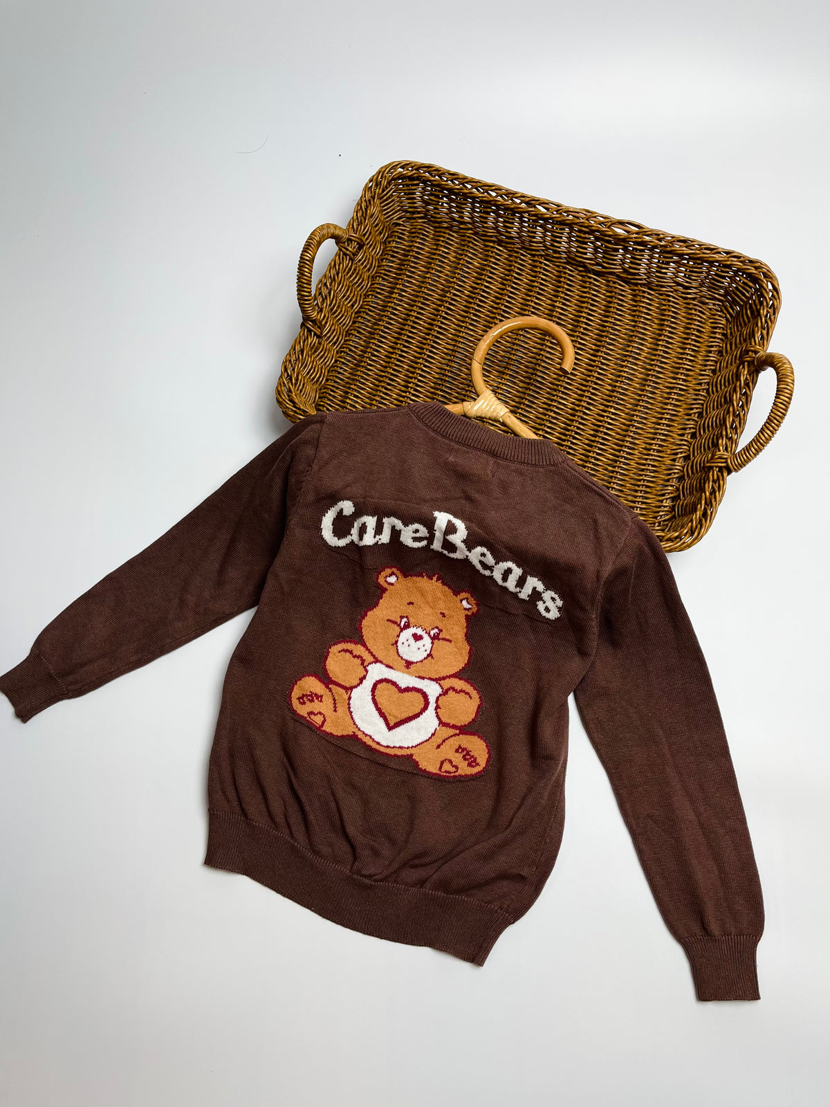 Care Bears Brown Knit Cardigan | Kids