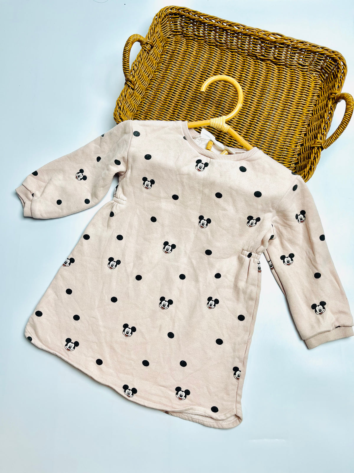 Mickey Mouse All-Over Print Sweatshirt Dress