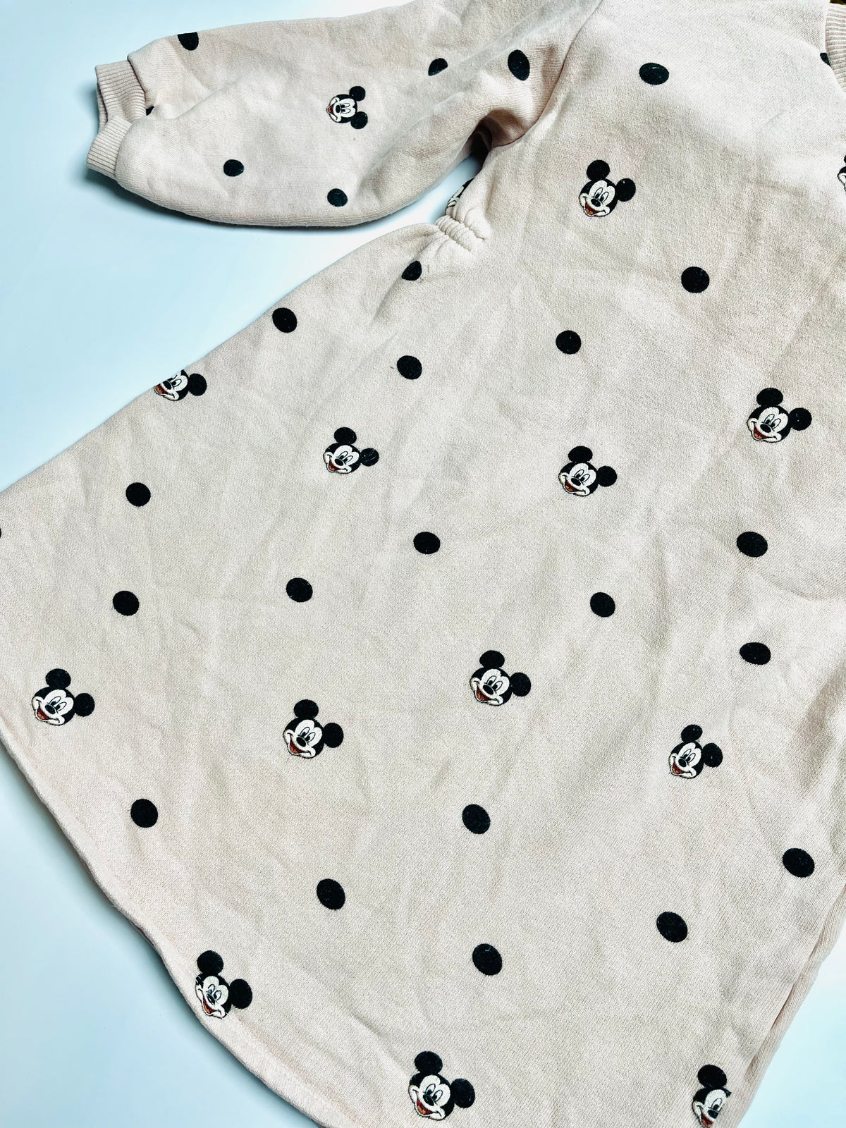 Mickey Mouse All-Over Print Sweatshirt Dress