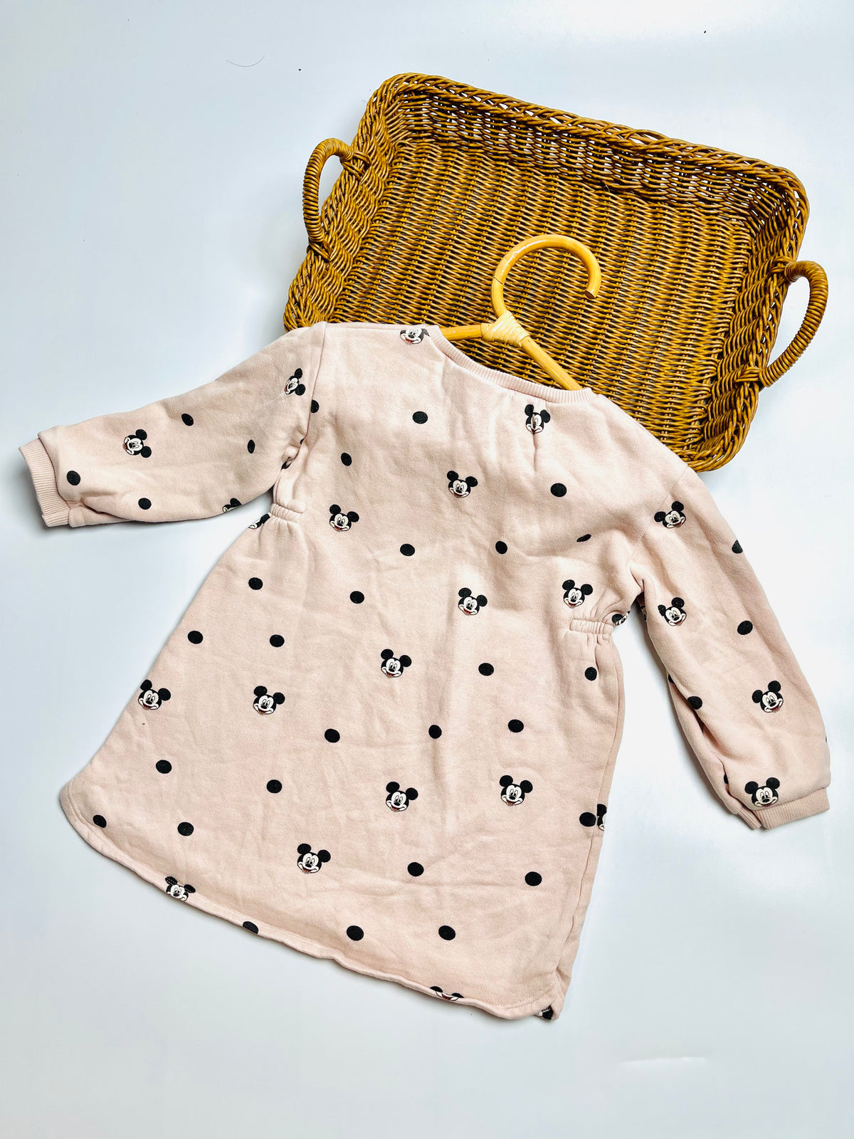 Mickey Mouse All-Over Print Sweatshirt Dress