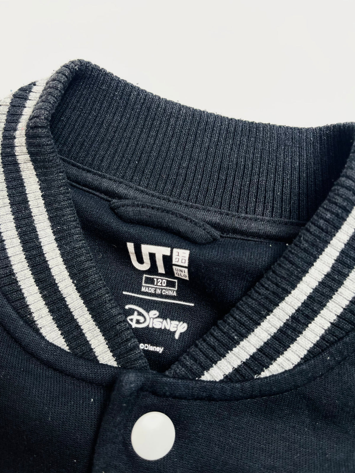 UNIQLO x Disney Mickey Mouse Navy & Grey Varsity Jacket | Kids
