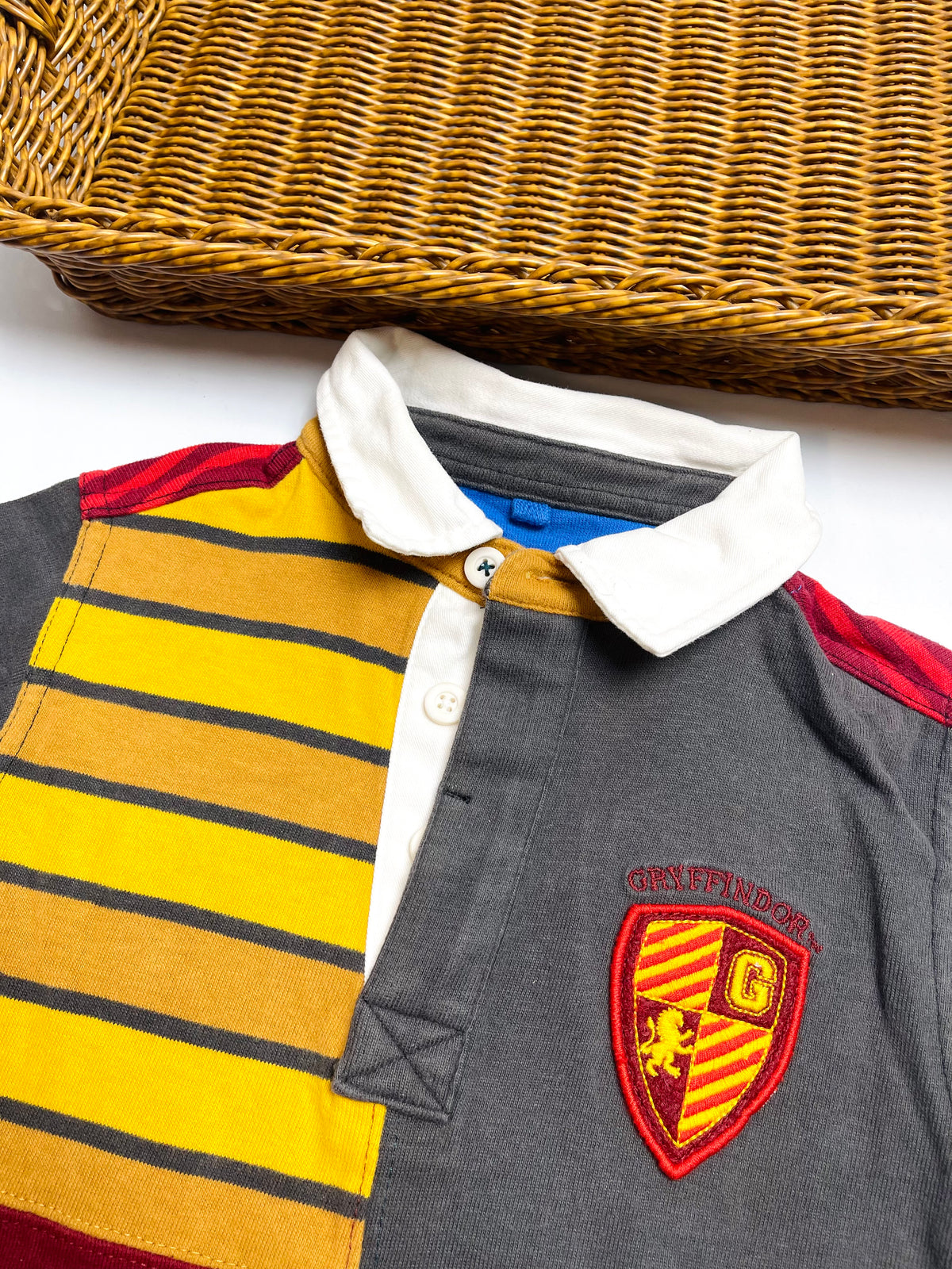 Harry Potter Gryffindor Colorblock Rugby Shirt