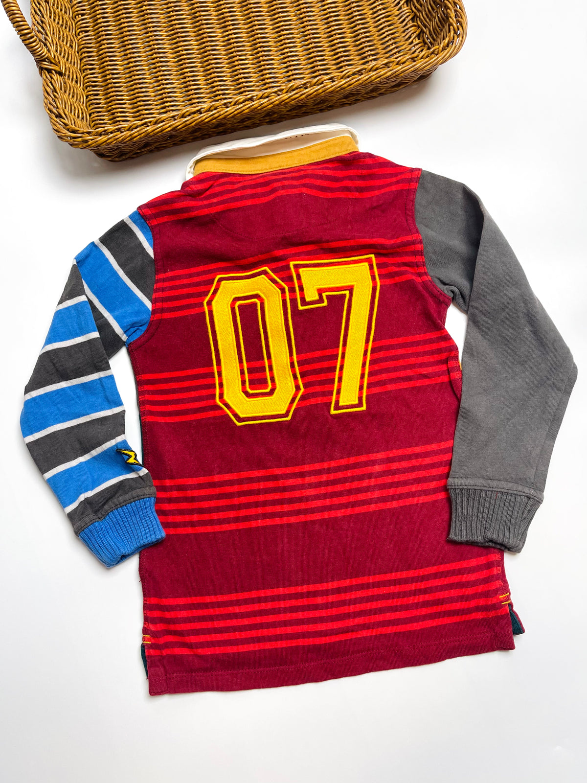 Harry Potter Gryffindor Colorblock Rugby Shirt