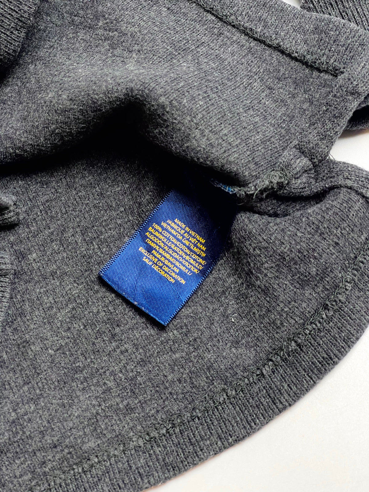 Polo Ralph Lauren Grey Quarter-Zip Pullover | Kids