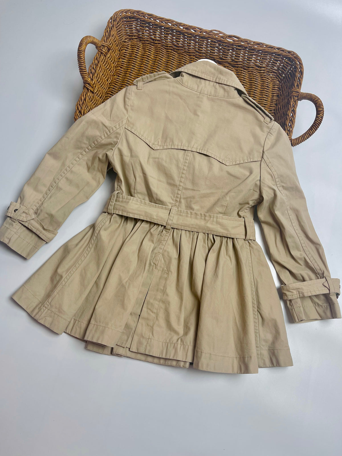 Ralph Lauren Beige Belted Trench Coat