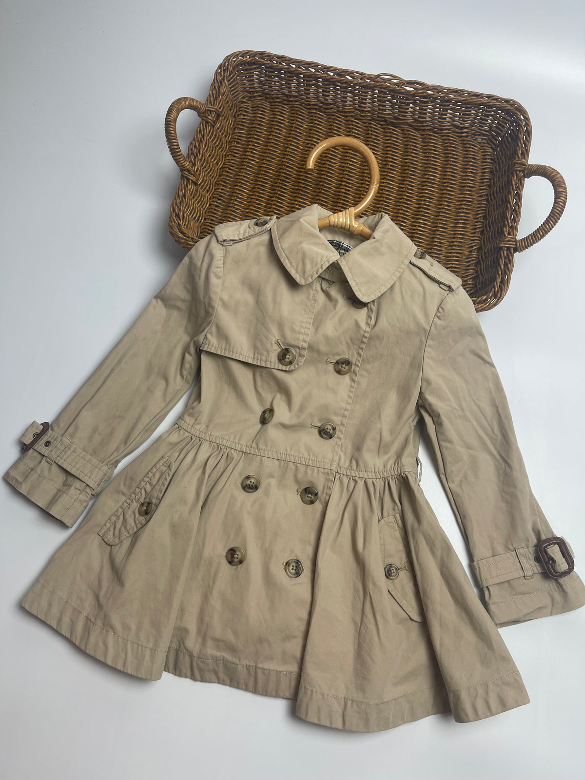 Polo Ralph Lauren Classic Beige Trench Coat | Girls
