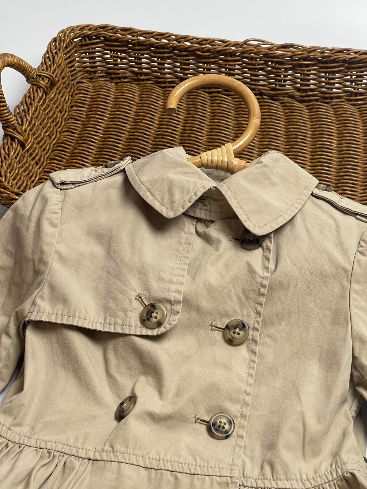 Polo Ralph Lauren Classic Beige Trench Coat | Girls