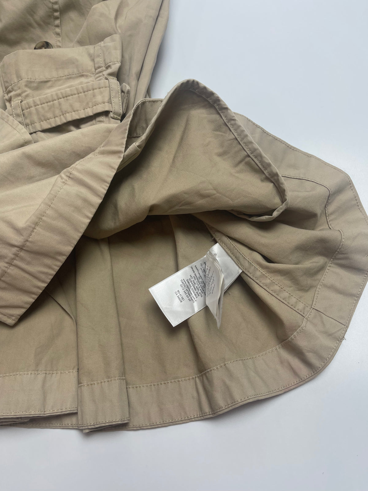 Polo Ralph Lauren Classic Beige Trench Coat | Girls