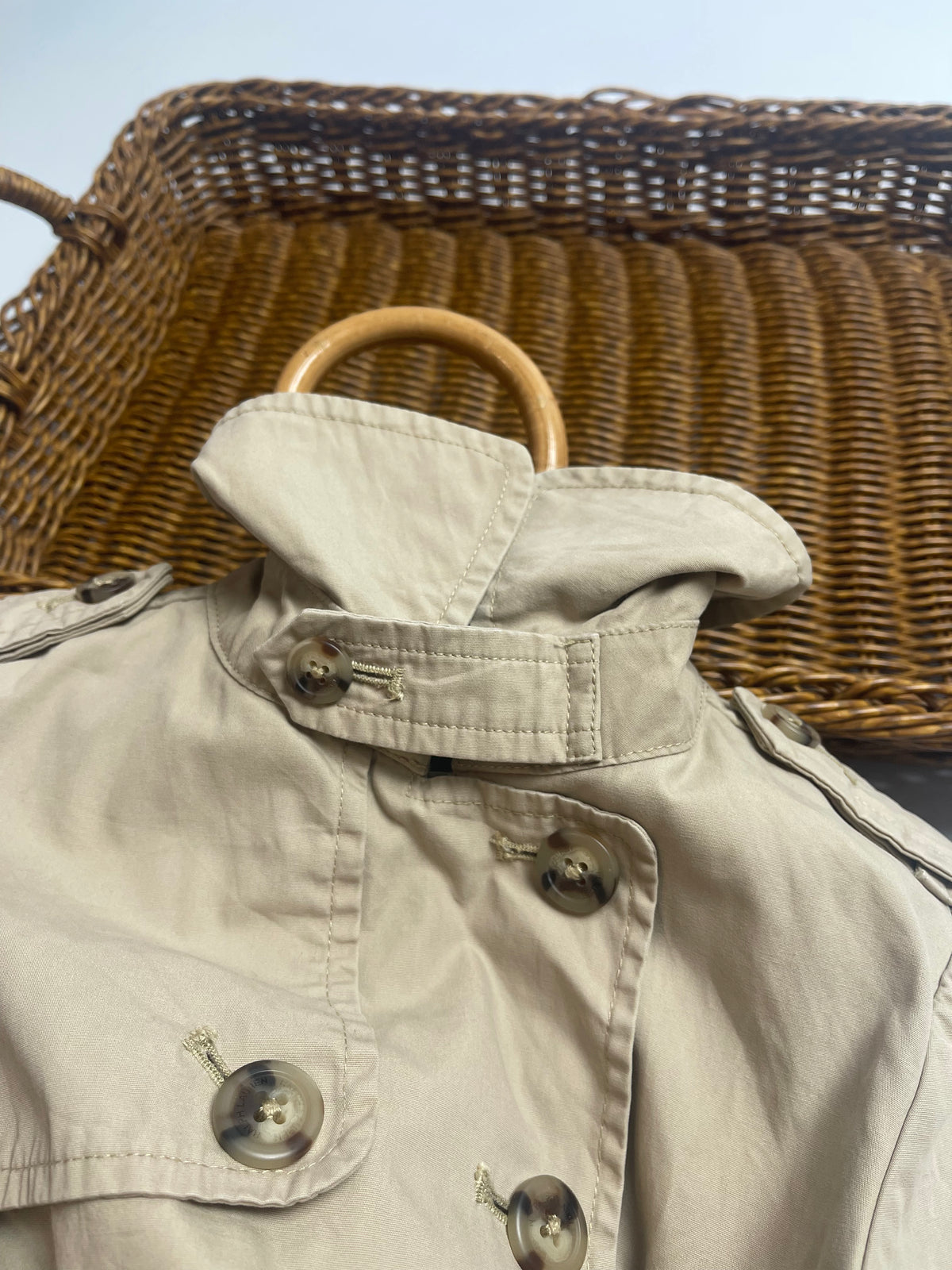 Polo Ralph Lauren Classic Beige Trench Coat | Girls