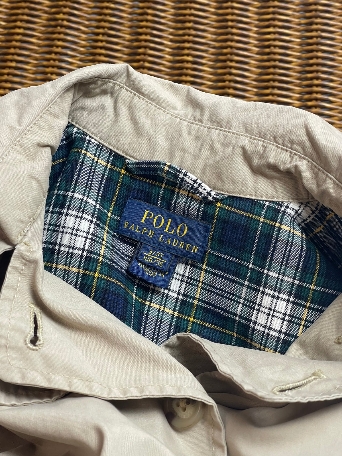 Polo Ralph Lauren Classic Beige Trench Coat | Girls
