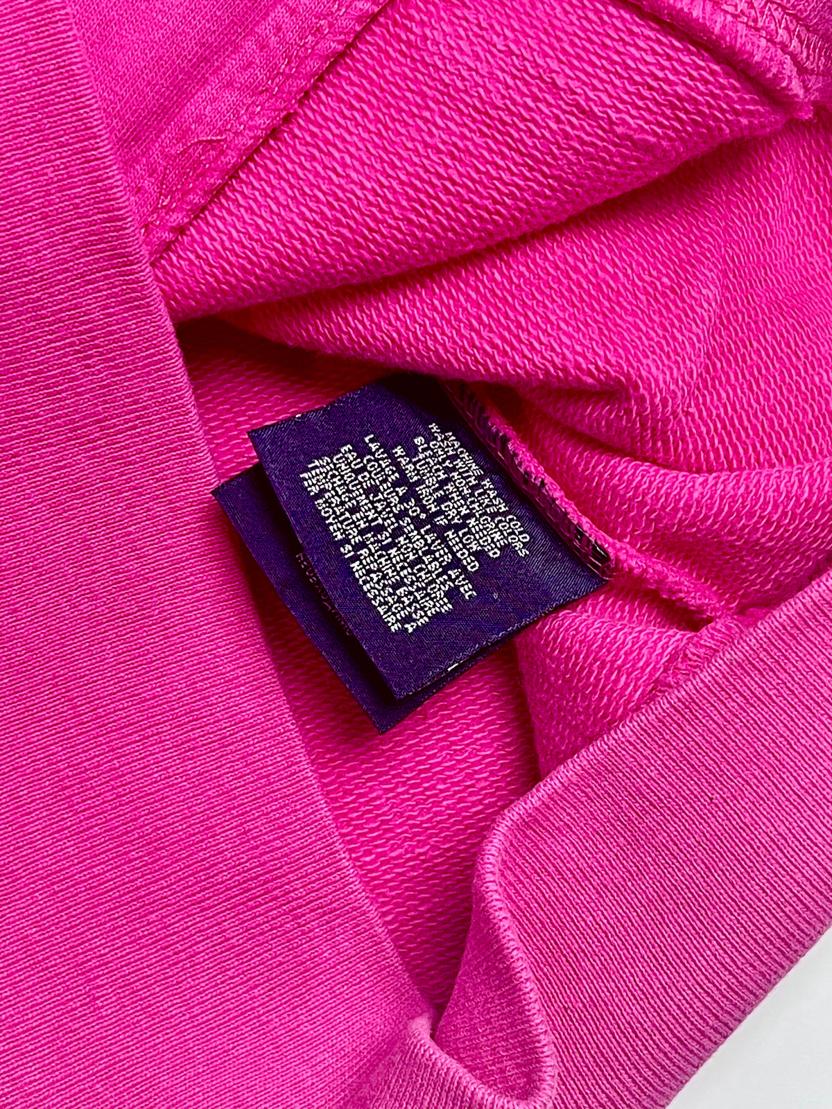Ralph Lauren Hot Pink Zip-Up Hoodie