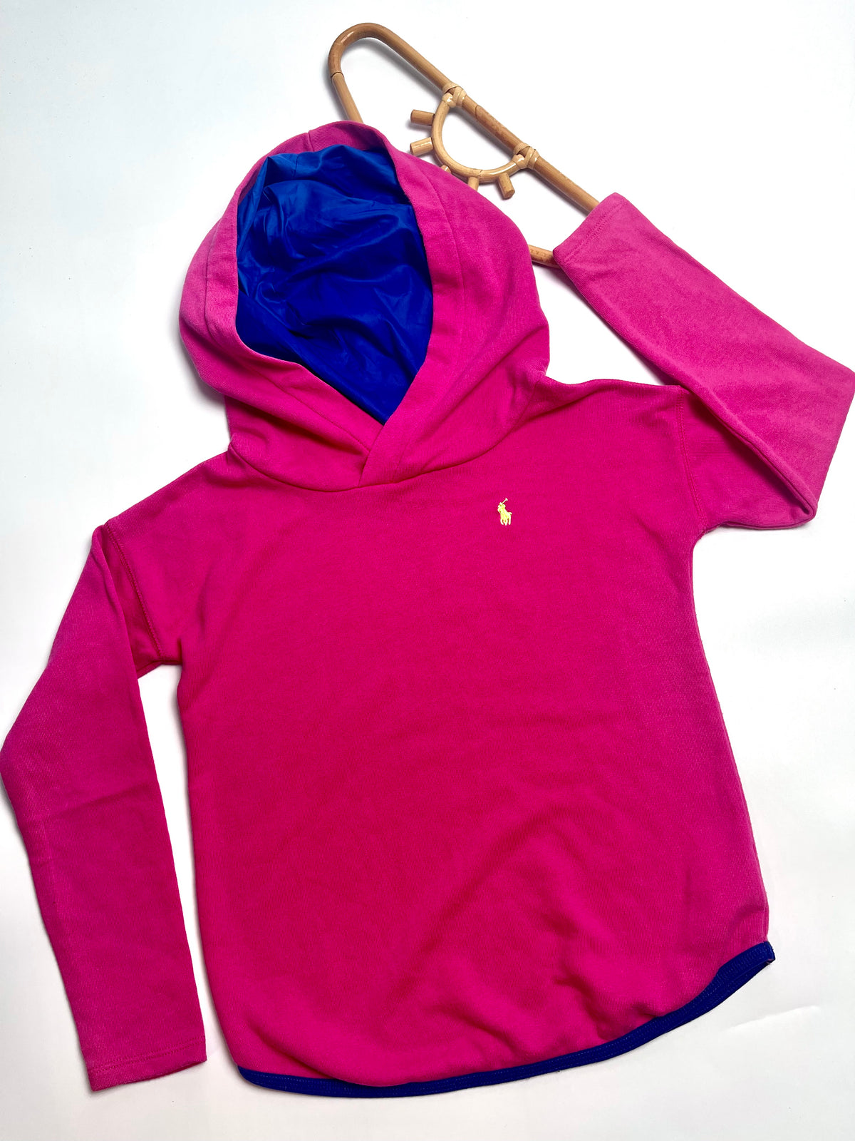 Ralph Lauren Hot Pink Hooded Pullover