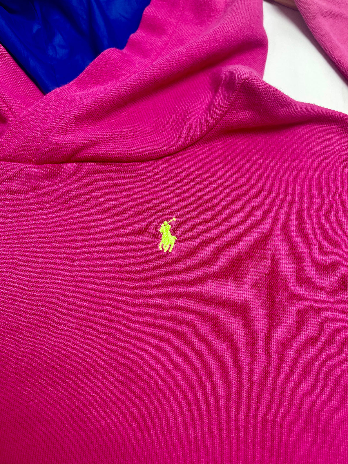 Ralph Lauren Hot Pink Hooded Pullover