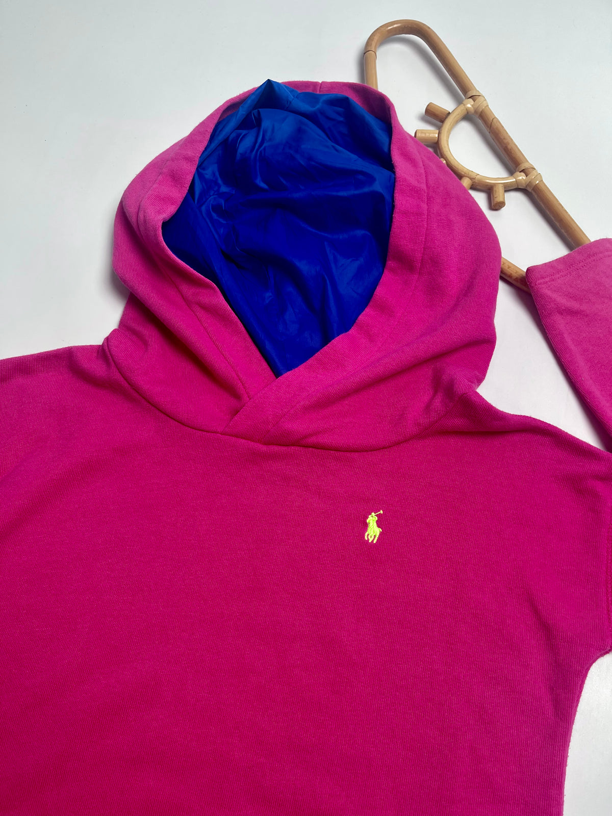 Ralph Lauren Hot Pink Hooded Pullover