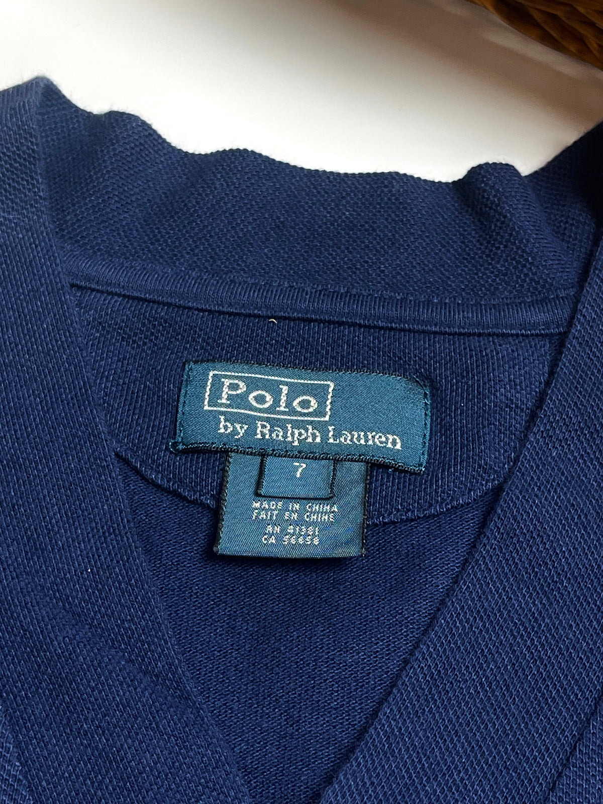 Polo Ralph Lauren Navy Cotton Cardigan | Kids