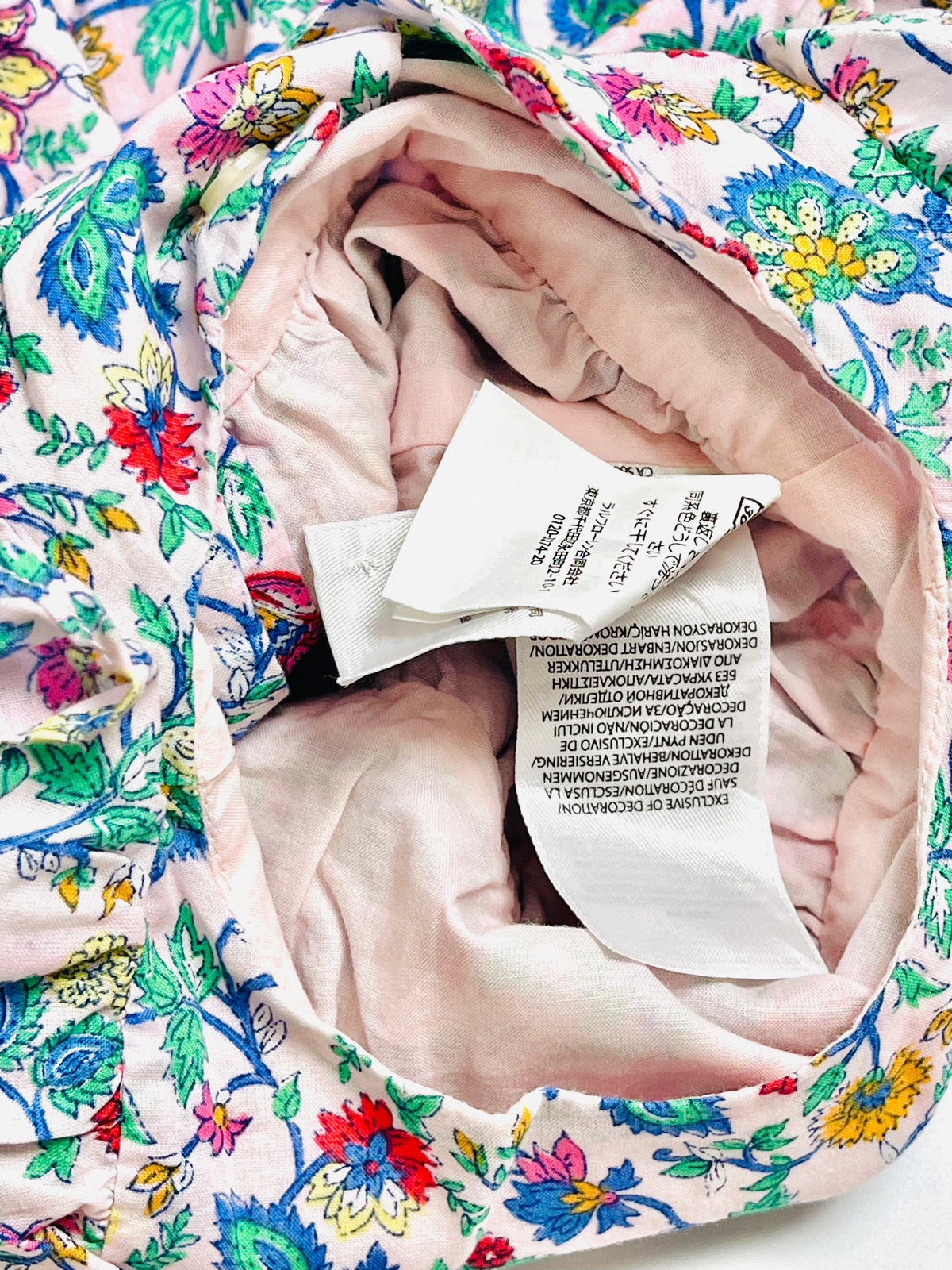 Ralph Lauren Colorful Floral Ruffle Bubble Romper