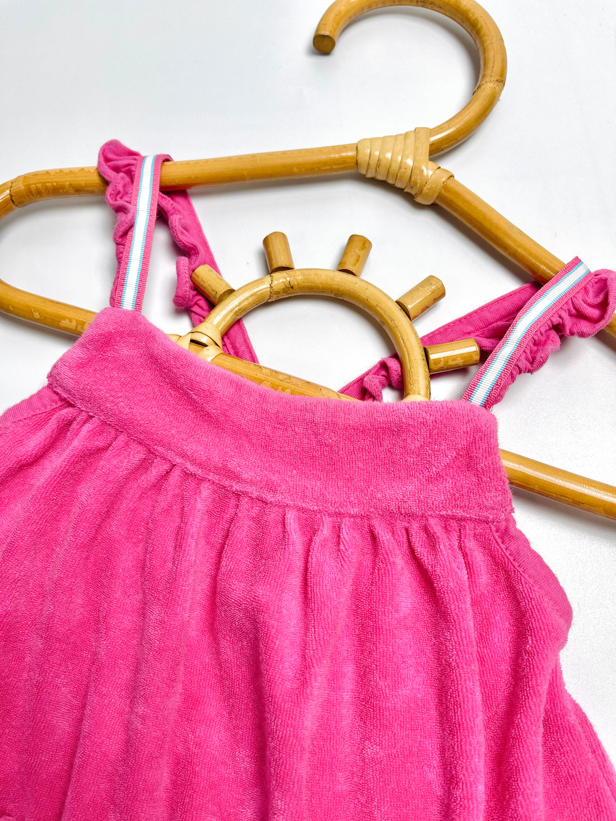 Ralph Lauren Pink Terry Bubble Romper