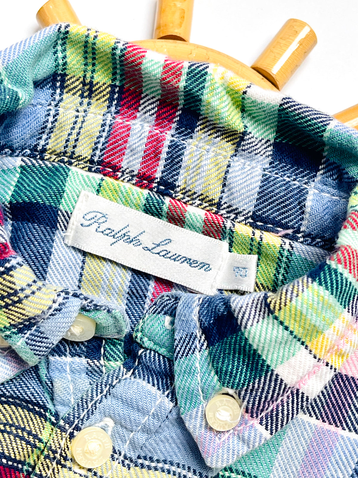 Ralph Lauren Classic Plaid Short Romper