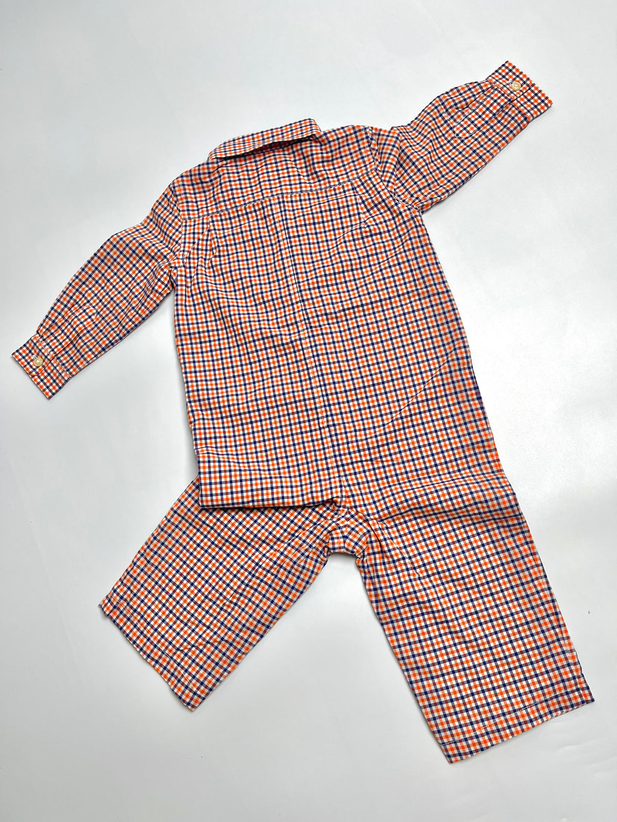 Ralph Lauren Plaid Overalls