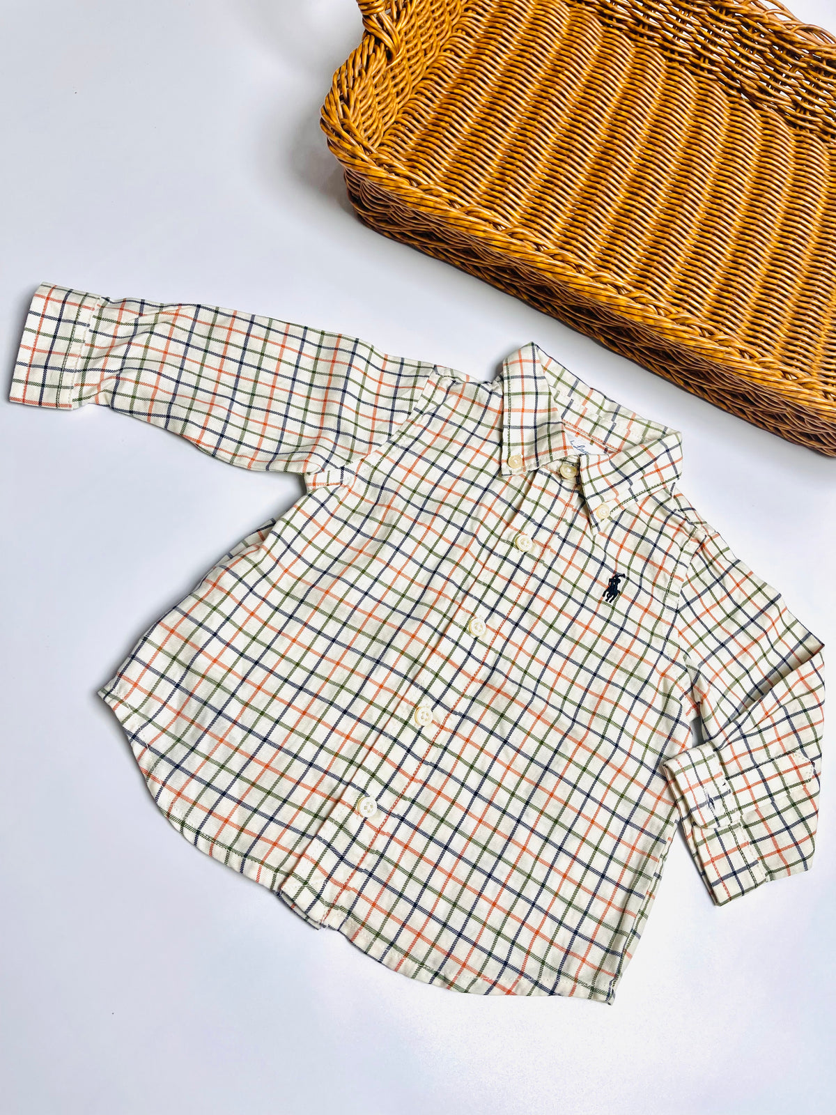 Ralph Lauren Multicolor Plaid Button-Down Shirt