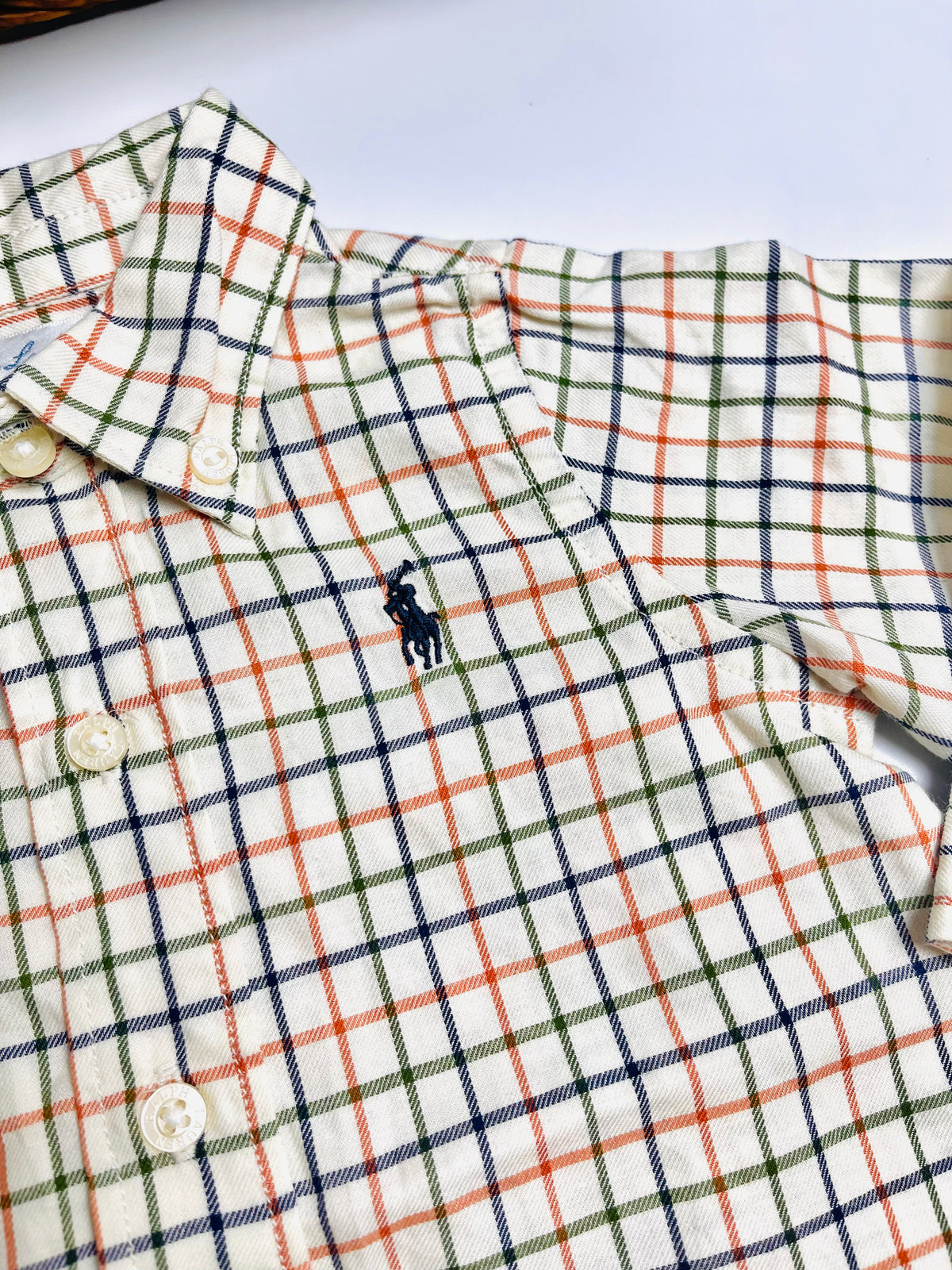 Ralph Lauren Multicolor Plaid Button-Down Shirt