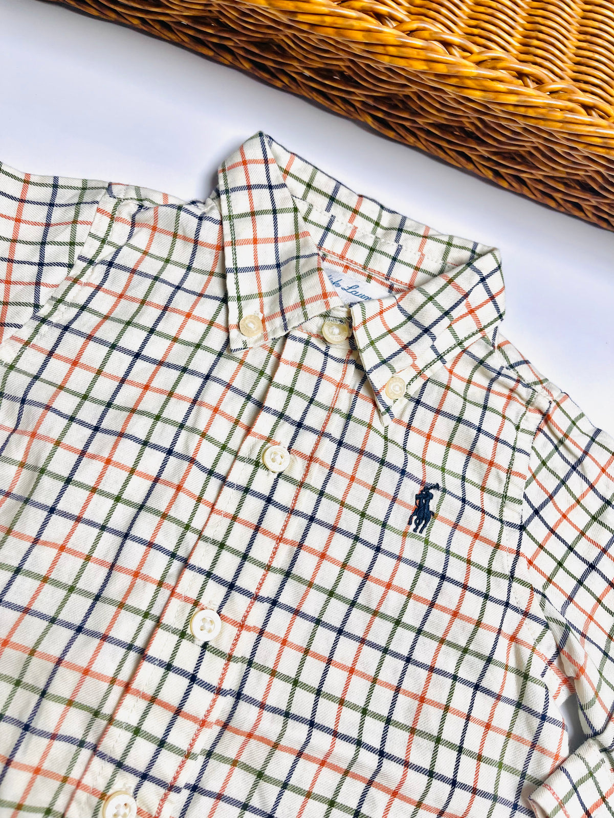 Ralph Lauren Multicolor Plaid Button-Down Shirt