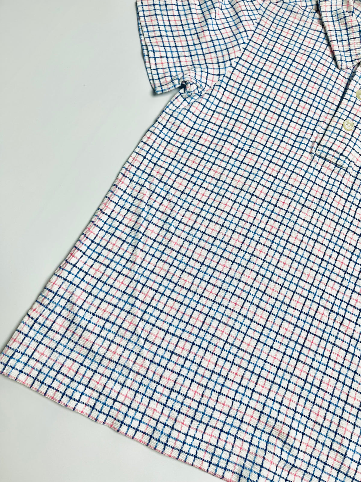 Ralph Lauren Classic Plaid Collared Polo Shirt