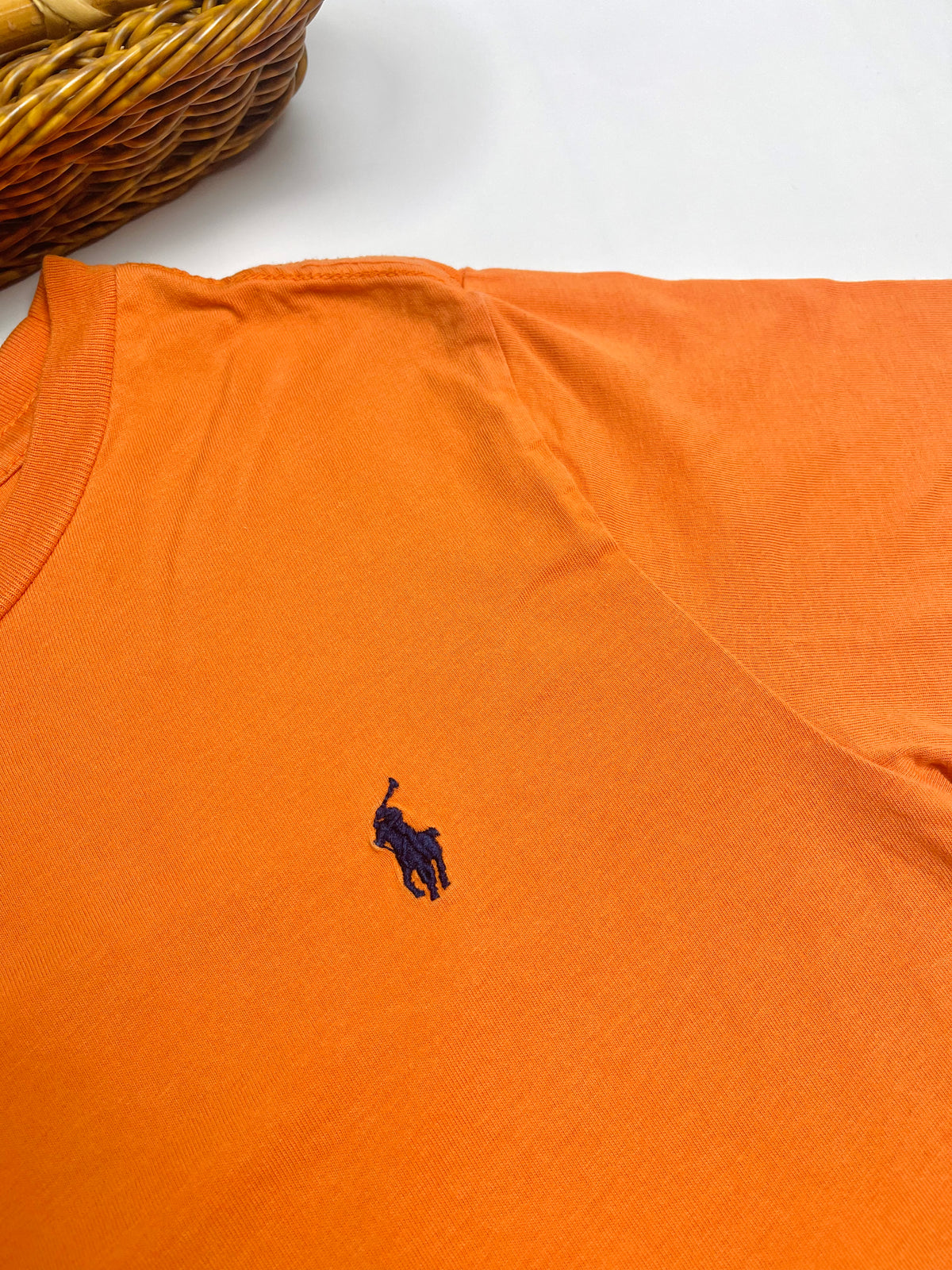 Ralph Lauren Orange Classic Pony T-Shirt