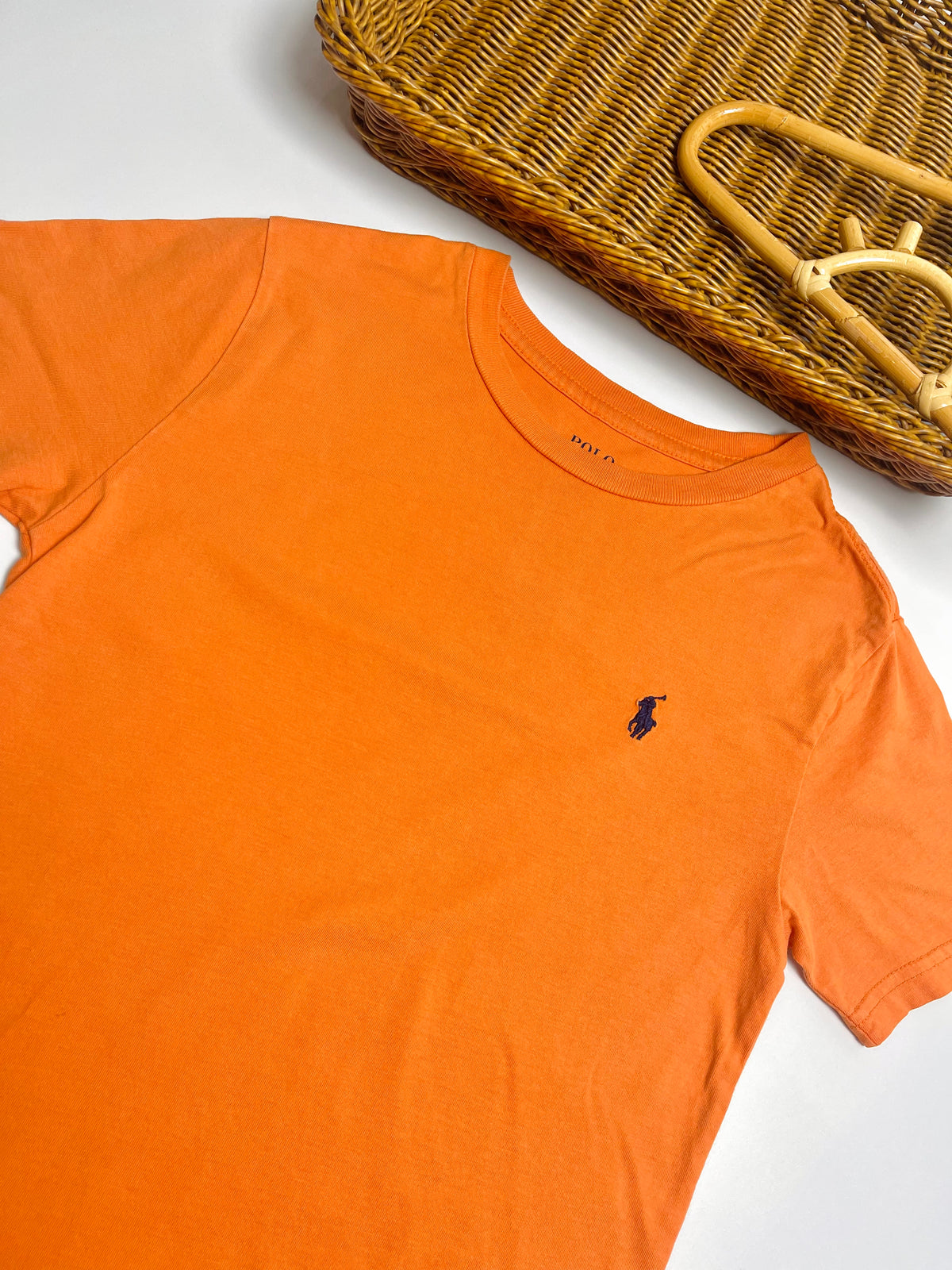 Ralph Lauren Orange Classic Pony T-Shirt