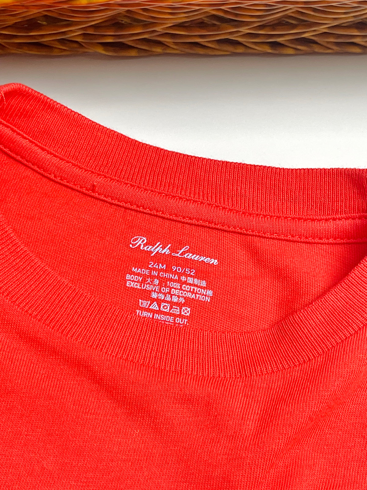 Ralph Lauren Red Classic Pony T-Shirt
