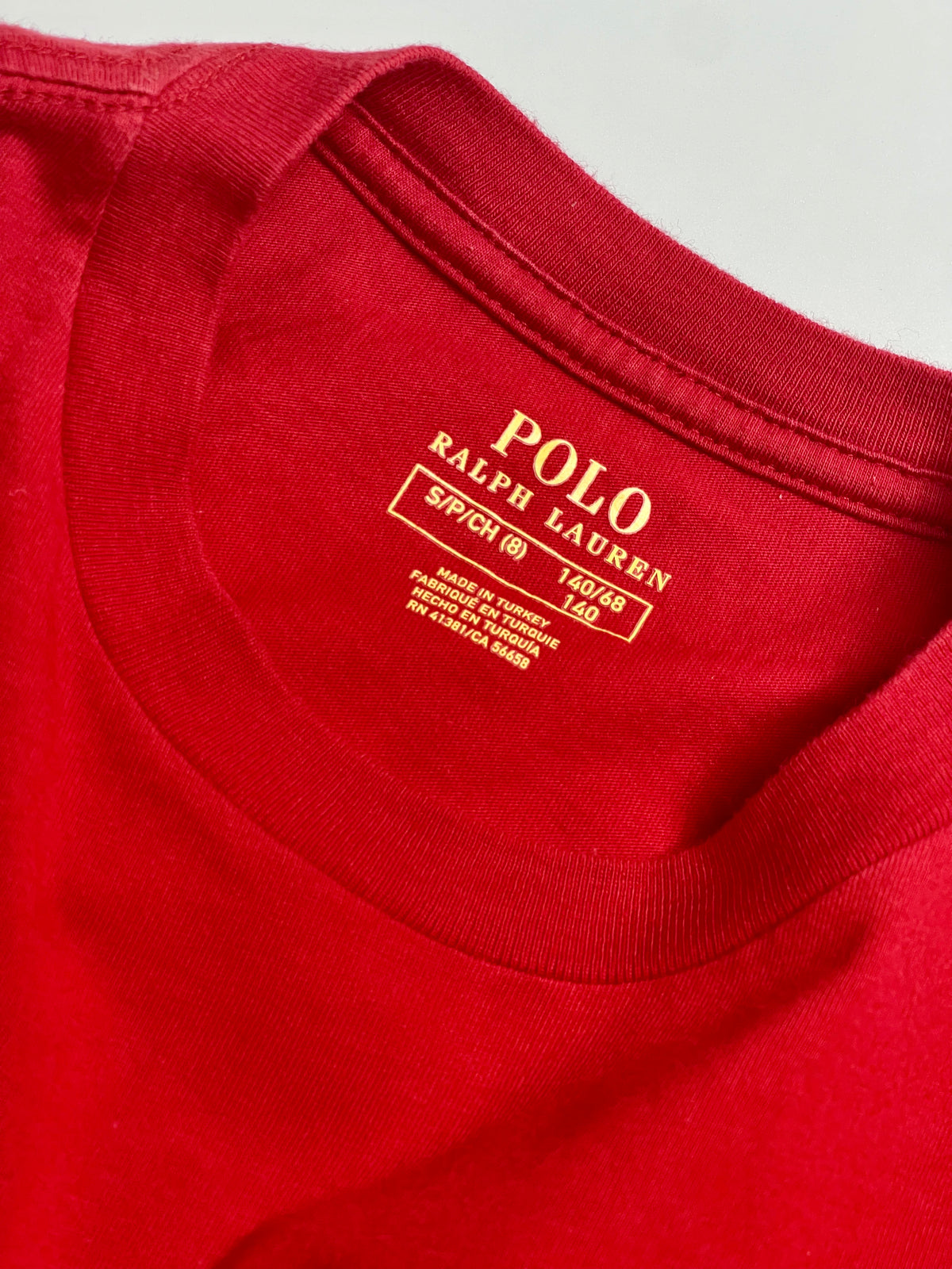 Ralph Lauren Red Pixel Pony Graphic T-Shirt