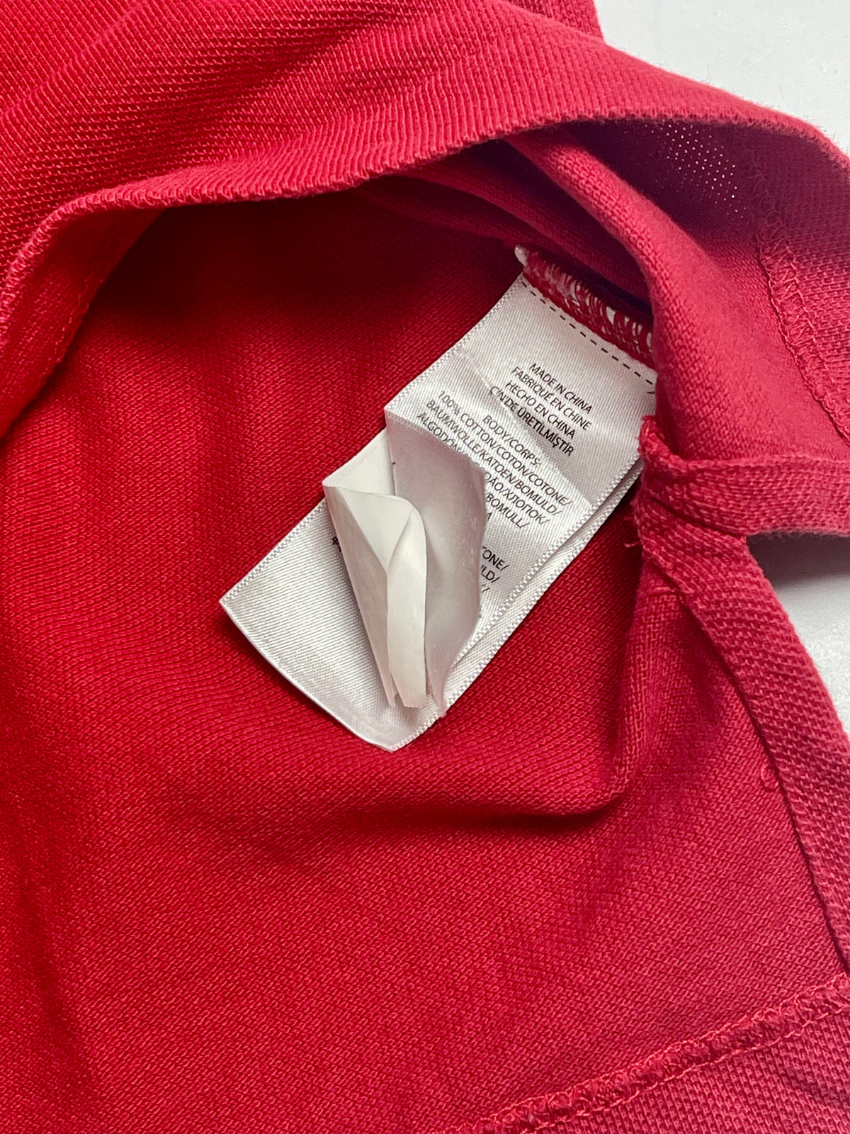 Ralph Lauren Red Polo Bear Polo Shirt