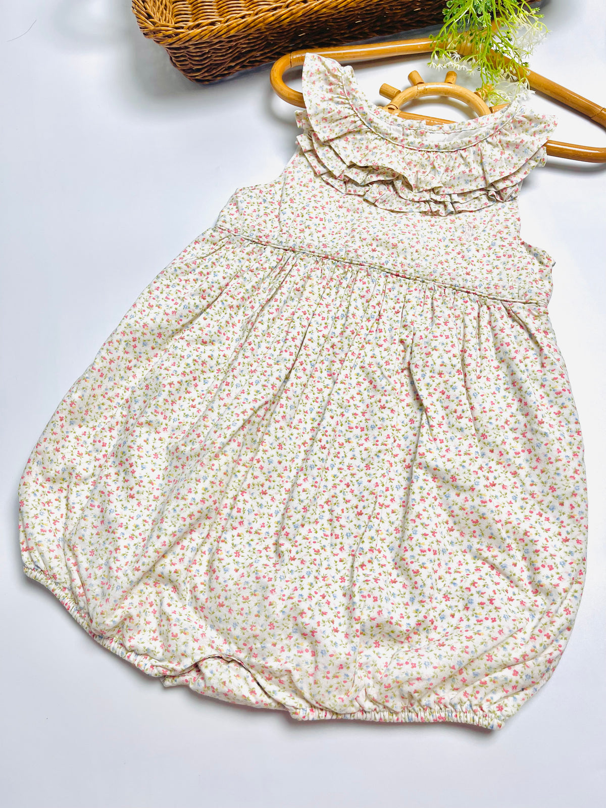 Ralph Lauren Floral Ruffle Romper