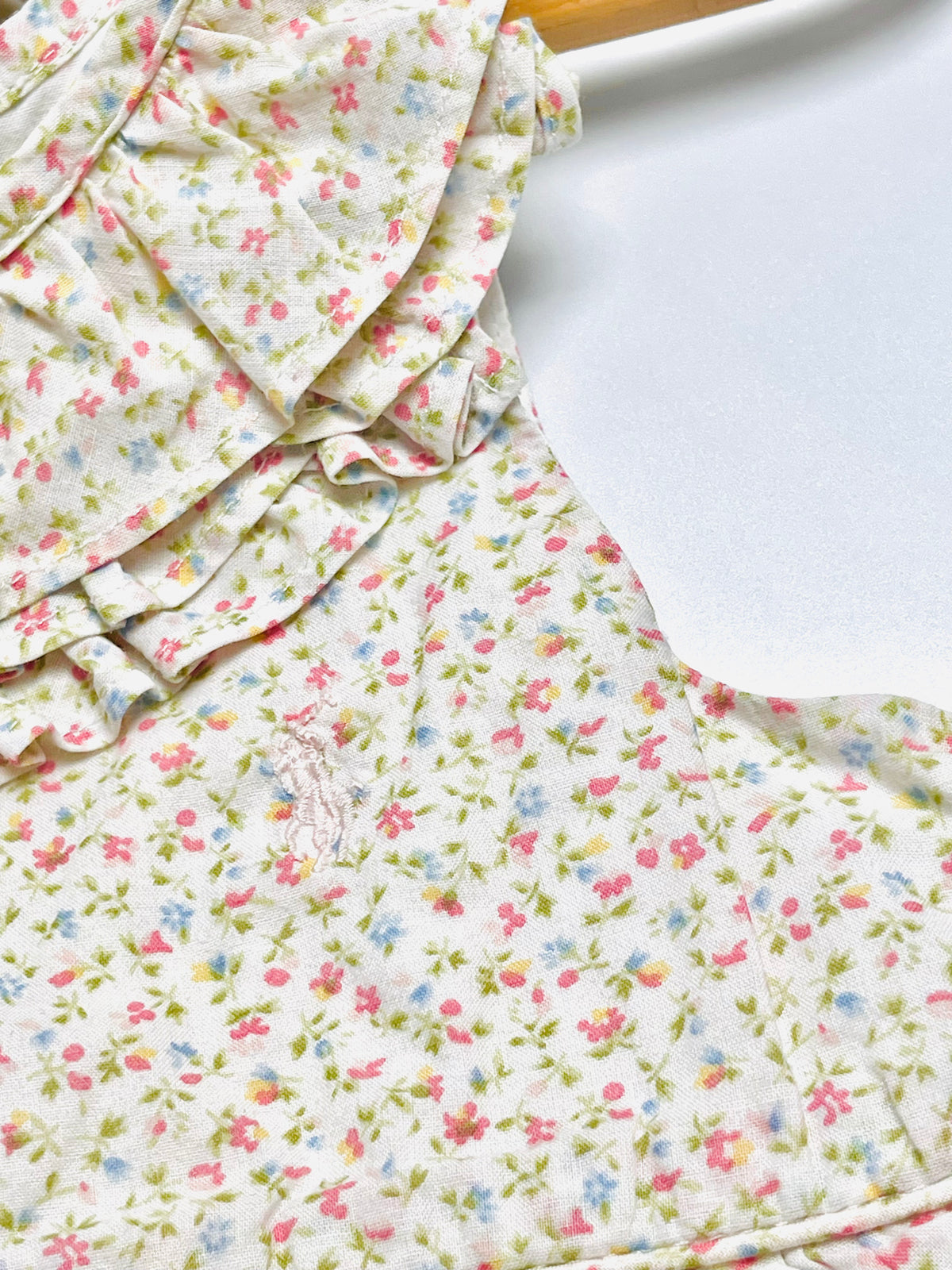 Ralph Lauren Floral Ruffle Romper