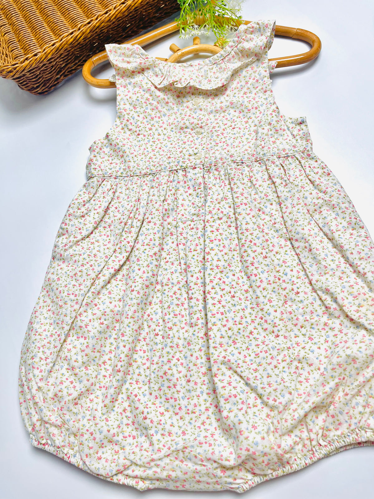 Ralph Lauren Floral Ruffle Romper
