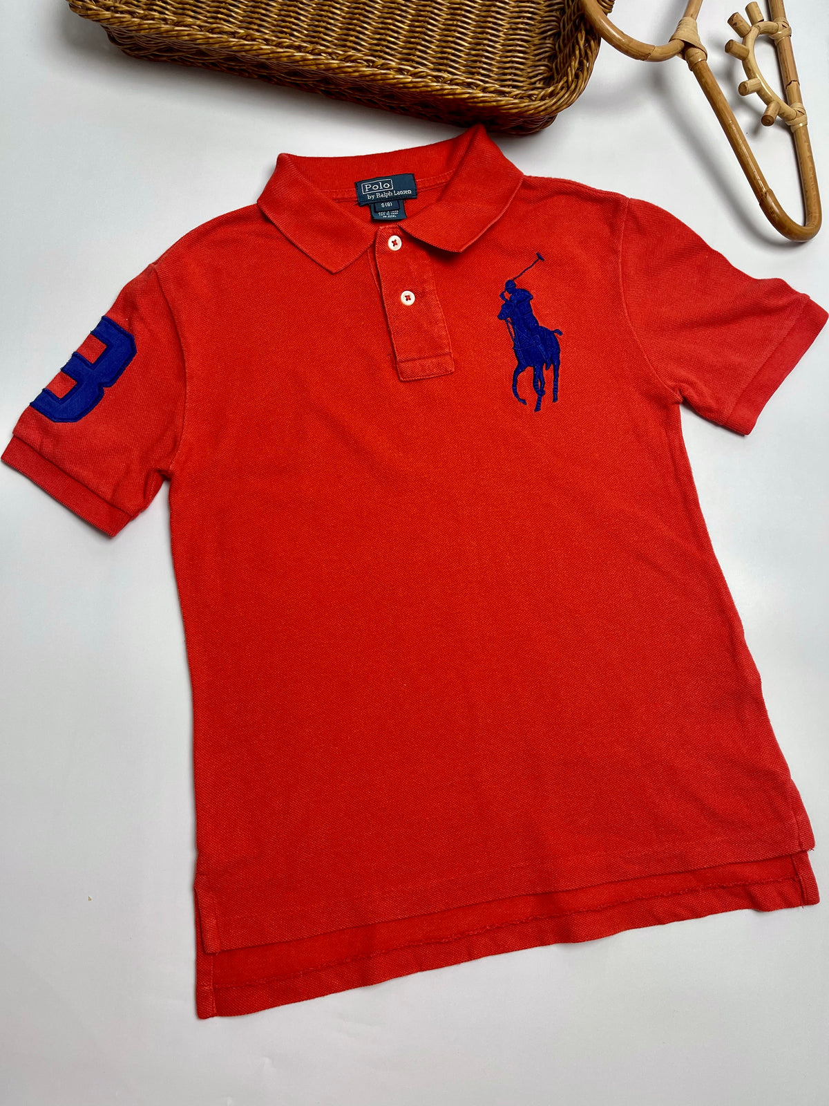 Ralph Lauren Red Big Pony Polo Shirt