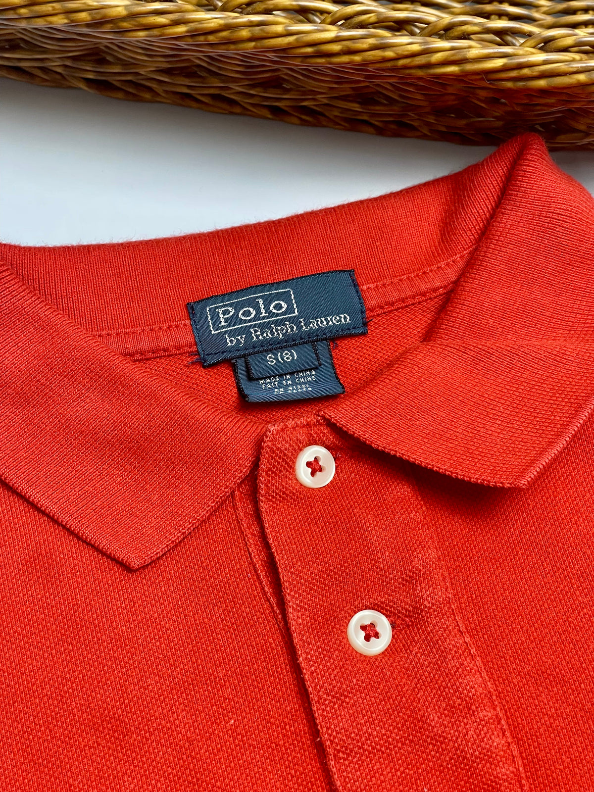 Ralph Lauren Red Big Pony Polo Shirt