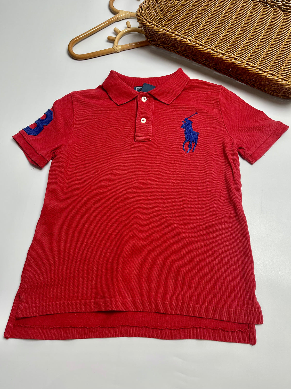 Ralph Lauren Red Big Pony Polo Shirt