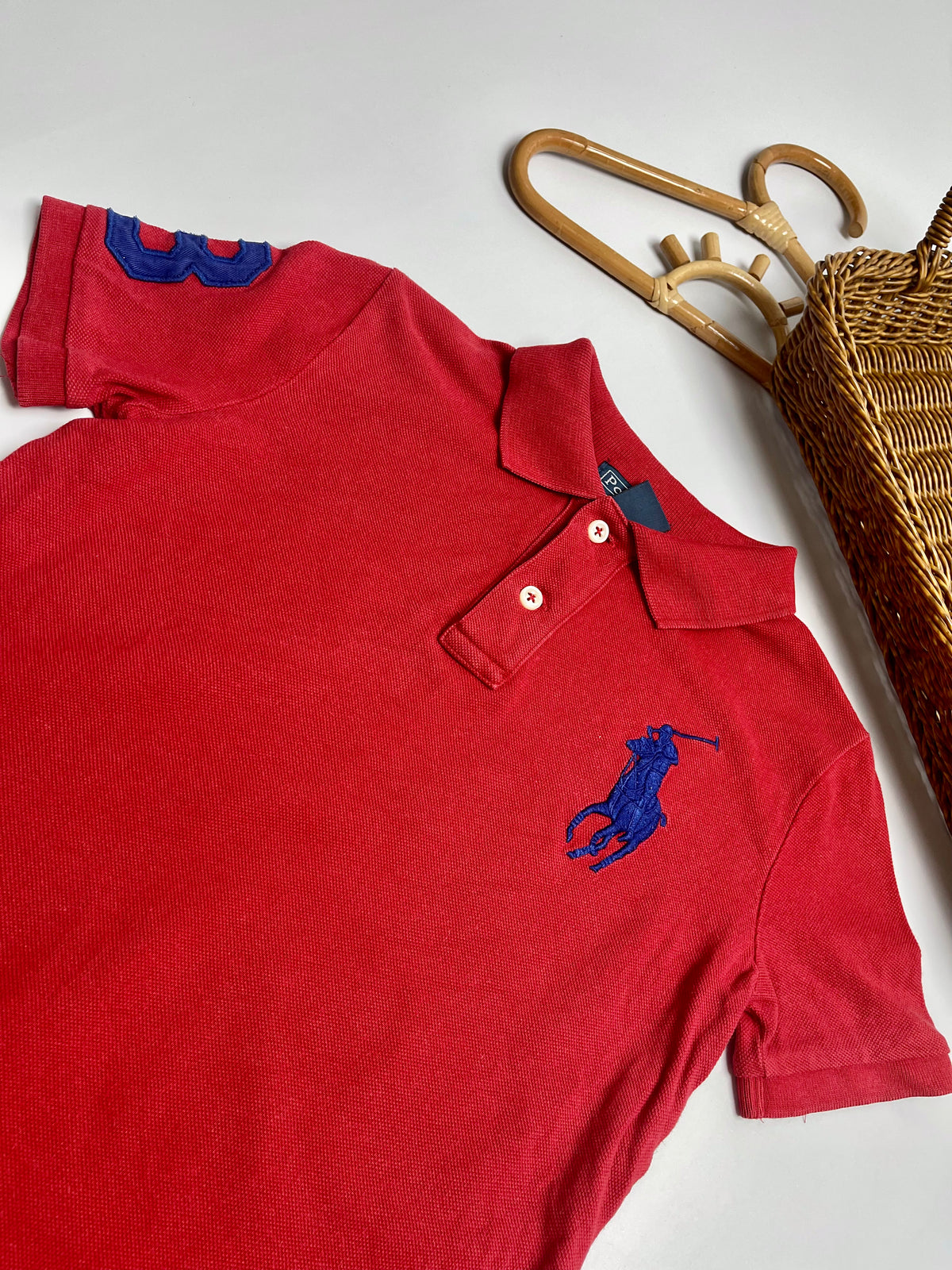 Ralph Lauren Red Big Pony Polo Shirt