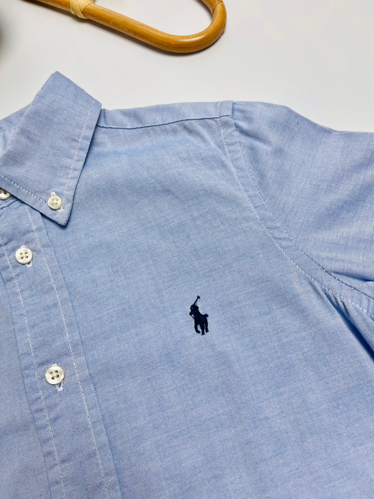 Ralph Lauren Light Blue Classic Oxford Button-Down Shirt