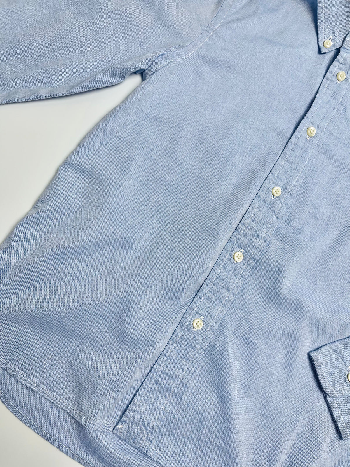 Ralph Lauren Light Blue Classic Oxford Button-Down Shirt