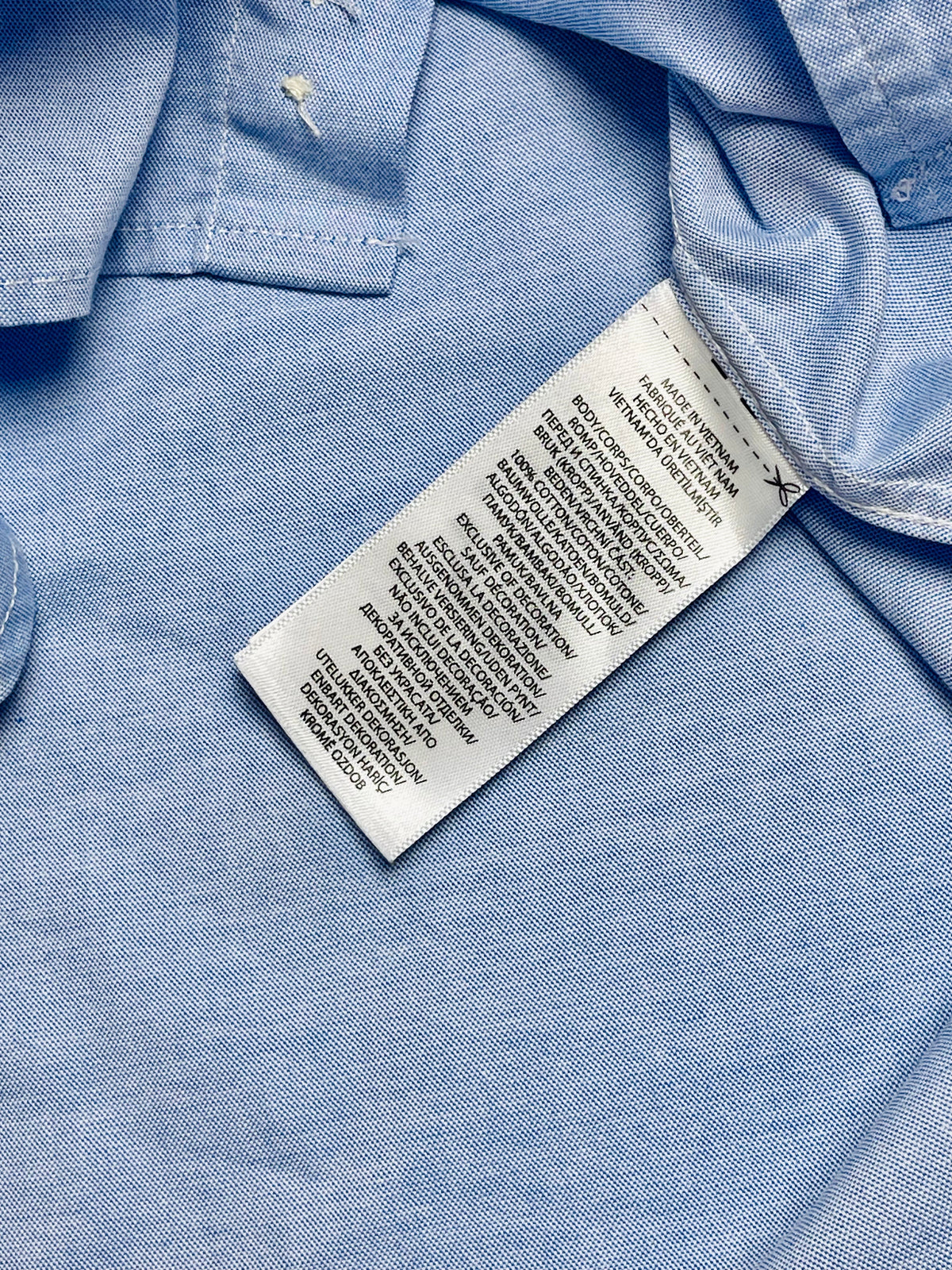 Ralph Lauren Light Blue Classic Oxford Button-Down Shirt