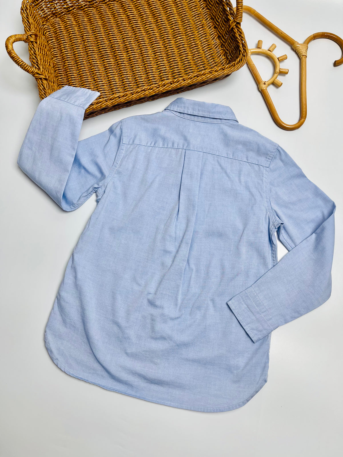 Ralph Lauren Light Blue Classic Oxford Button-Down Shirt